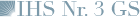 IHS 3 GS GmbH Logo